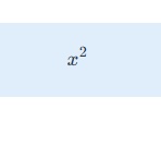 上付き文字の数式を表示させることができた